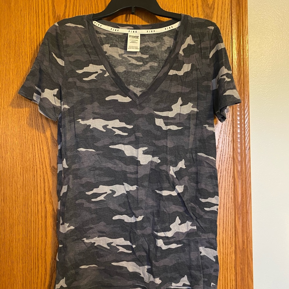 PINK Camo Tee
